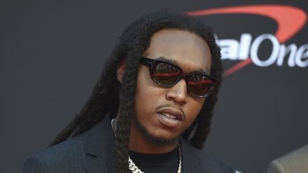 US-Rapper Takeoff kommt zu den ESPY Awards. 