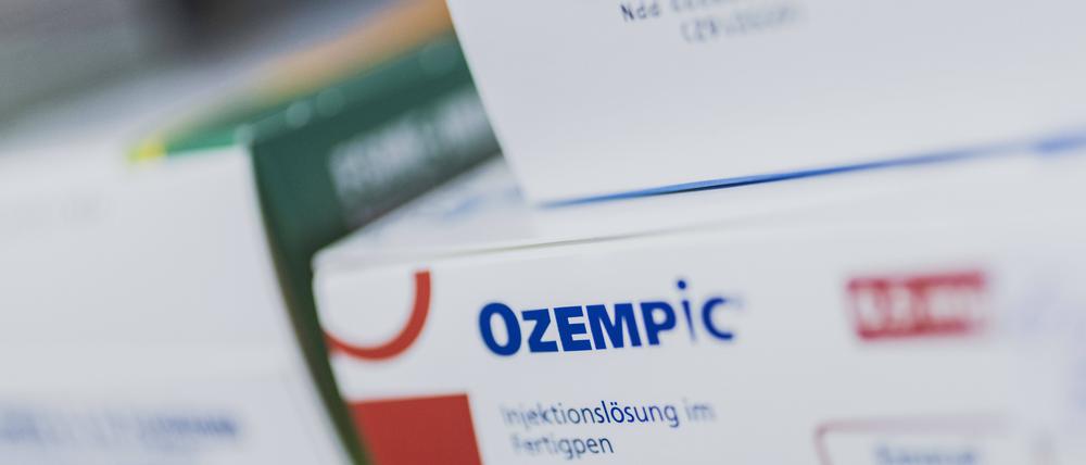 Packung Ozempic, Antidiabetikum zur Gewichtskontrolle