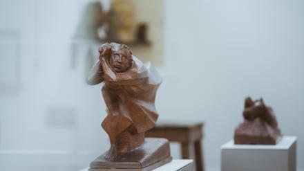 „Der Rächer“, eins von 70 Werken im Atelierhaus.  