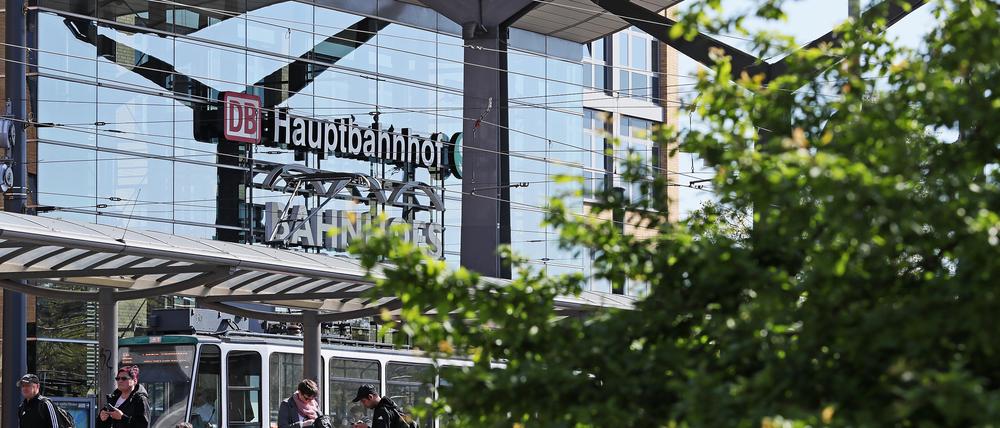 Der Potsdamer Hauptbahnhof.