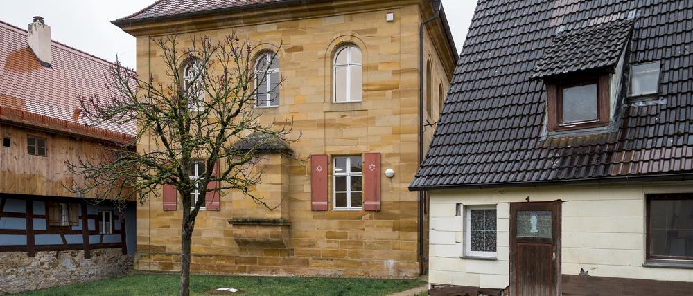 Außenansicht der Synagoge und des jüdischen Museums Ermreuth.