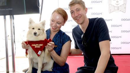 Die Verleihung des Palm-Dog-Preises in Cannes.