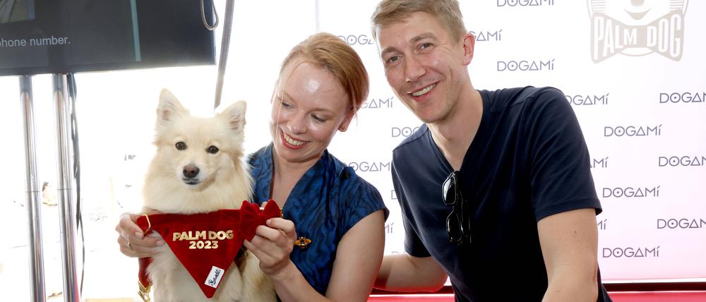 Die Verleihung des Palm-Dog-Preises in Cannes.