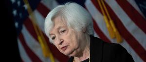 US-Finanzministerin Janet Yellen droht mit US-Staatspleite am 5. Juni (Archivbild).