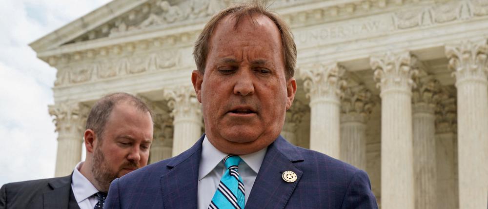 Der einflussreiche Generalstaatsanwalt von Texas, Ken Paxton, steht dem ehemaligen Präsidenten Donald Trump nahe.