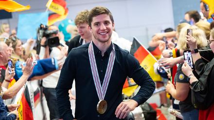 Frederik Tiffels landetet am Montag in München, wird aber schon bald nach Berlin umziehen.