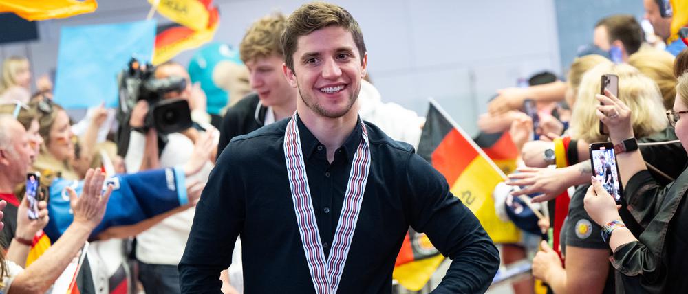 Frederik Tiffels landetet am Montag in München, wird aber schon bald nach Berlin umziehen.