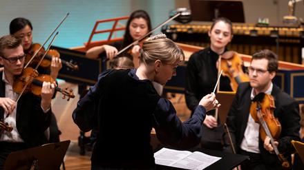 Dirigentin Susanna Mälkki und die Karajan-Akademie