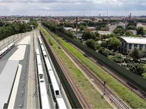 Der geplante ICE-Boxenstopp an der Schönholzer Heide.