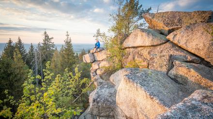 So wildromantisch kann das Fichtelgebirge sein.