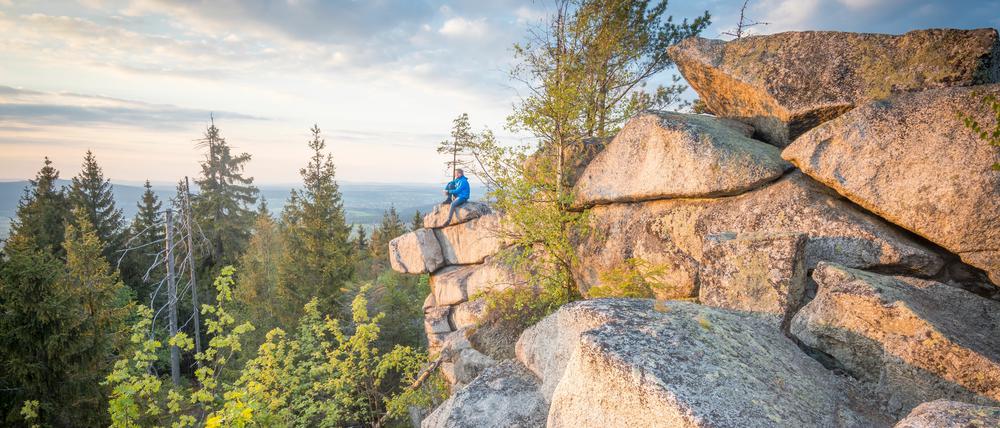 So wildromantisch kann das Fichtelgebirge sein.