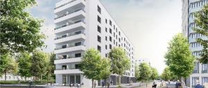 Das geplante Wohnprojekt in Mitte.