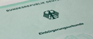 Künftig sollen mehr Menschen Deutsche werden. So will es die Ampel-Regierung.