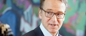 Jens Weidmann, Präsident der Bundesbank, nimmt an der Sitzung des Bundeskabinetts im Bundeskanzleramt teil.