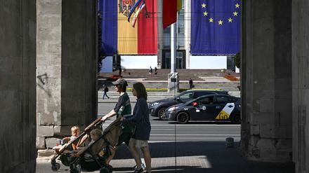 Moldau möchte so schnell wie möglich EU-Mitglied werden.