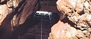 In den 1970er Jahren fotografierte Tony Audsley die Ausgrabungsstätte.