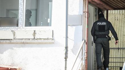 Ein Polizeieinsatz in Baden-Württemberg. 
