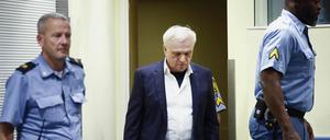 Jovica Stanisic, ehemaliger serbischer und jugoslawischer Geheimdienstdirektor, erscheint vor dem Internationalen Residualmechanismus für die Ad-hoc-Strafgerichtshöfe.