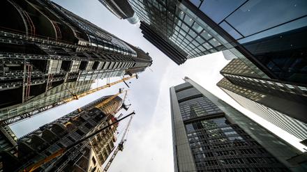 Hochhausschluchten in Frankfurt:  „Für Angreifer auf der ganzen Welt wird es einfacher, deutsche Banken zu attackieren.“ 