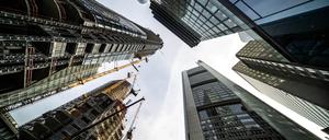 Hochhausschluchten in Frankfurt:  „Für Angreifer auf der ganzen Welt wird es einfacher, deutsche Banken zu attackieren.“ 
