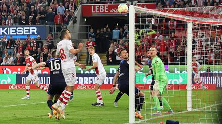 Hertha BSC sah sich in der Regel Torschüssen ausgesetzt - und gab nicht so viele eigene ab.