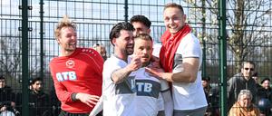 In der Pokalsaison kamen die Lichtenberger gar nicht mehr aus dem Feiern raus. Der Halbfinal-Sieg über den BFC Dynamo war dabei wohl der größte Erfolg.