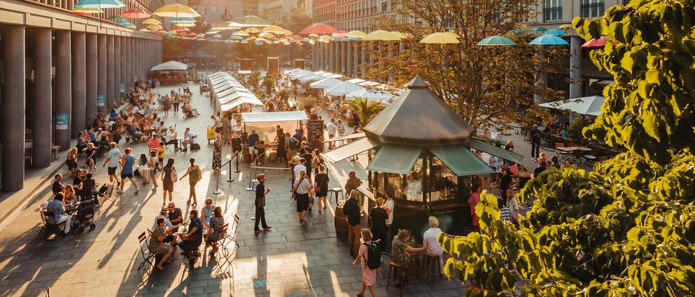 Weinfest bei „Il Calice“.