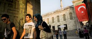 Junge Menschen in Istanbul.