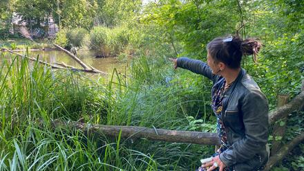 Stadtnatur-Erlebnispfad im Görlitzer Park, mit Katja Frenz vom Umwelt- und Naturschutzamt Kreuzberg