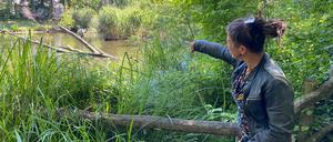 Stadtnatur-Erlebnispfad im Görlitzer Park, mit Katja Frenz vom Umwelt- und Naturschutzamt Kreuzberg