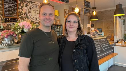 Marcel Handschick und seine Freundin Rebecca