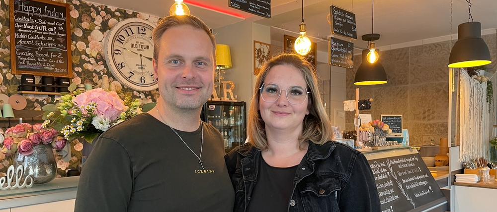 Marcel Handschick und seine Freundin Rebecca