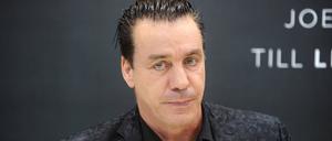 Till Lindemann bei der Frankfurter Buchmesse.