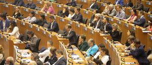 Plenarsitzung im Europäischen Parlament in Brüssel: Geißeln des „grünen Verbotswahnsinns“.