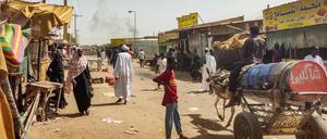 Im Süden von Khartoum gehen die Kämpfe weiter. 