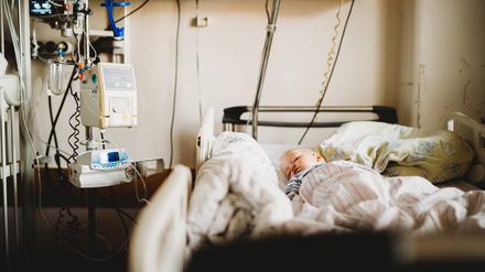 Auch Kleinkinder und Säuglinge können mit einer Organtransplantation gerettet werden.