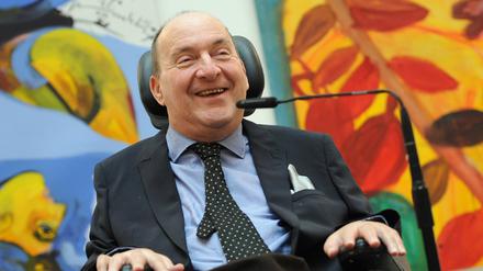 Der querschnittgelähmte französische Bestsellerautor Philippe Pozzo di Borgo.