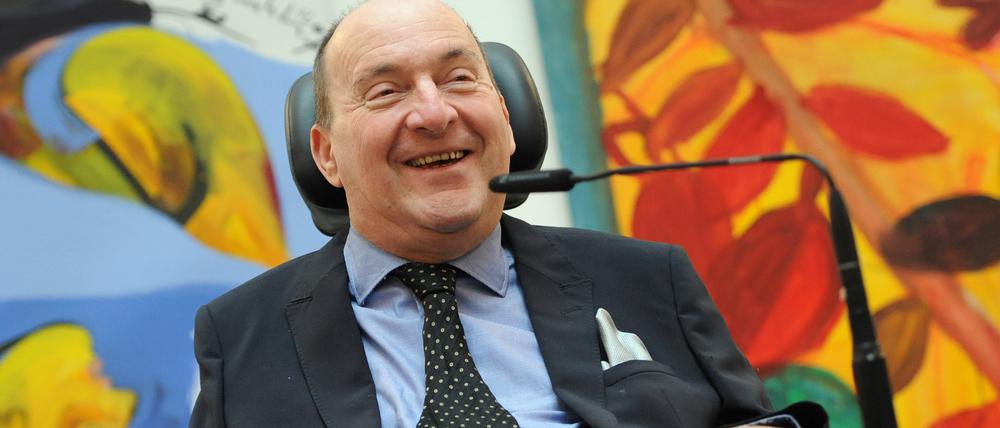 Der querschnittgelähmte französische Bestsellerautor Philippe Pozzo di Borgo.