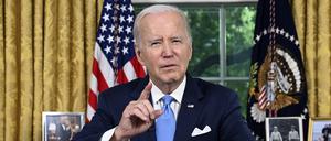 US-Präsident Joe Biden kündigte an, das beschlossene Haushaltsgesetz am Samstag unterzeichnen.