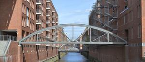 Auch in der Hamburger Speicherstadt kann man wohnen. 