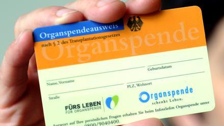 Nur wenige Menschen sind zur Organspende bereit.