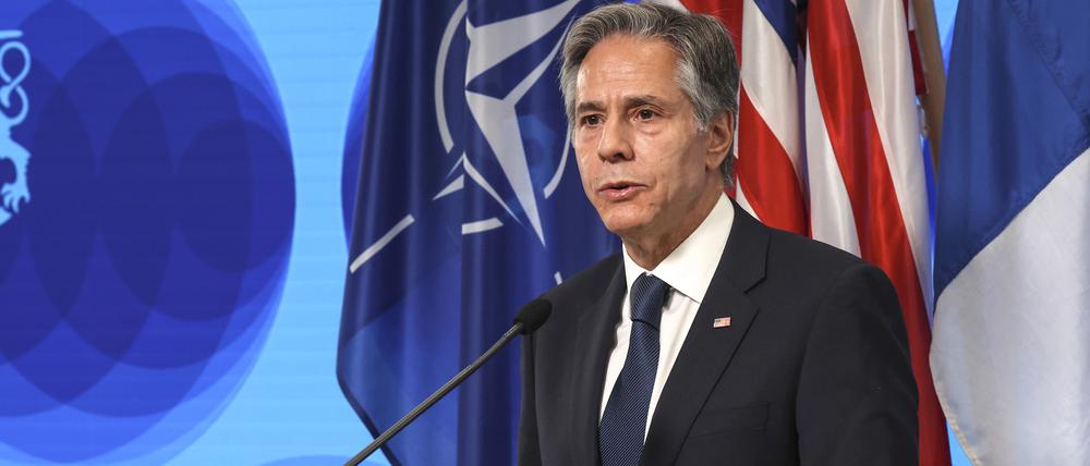 US-Außenminister Antony Blinken sieht Russland auf absehbare Zeit „erheblich geschwächt“.