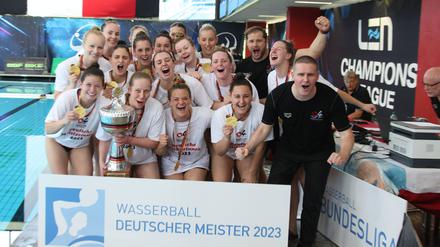 Absolut verdient. Jubel über den Titelgewinn.