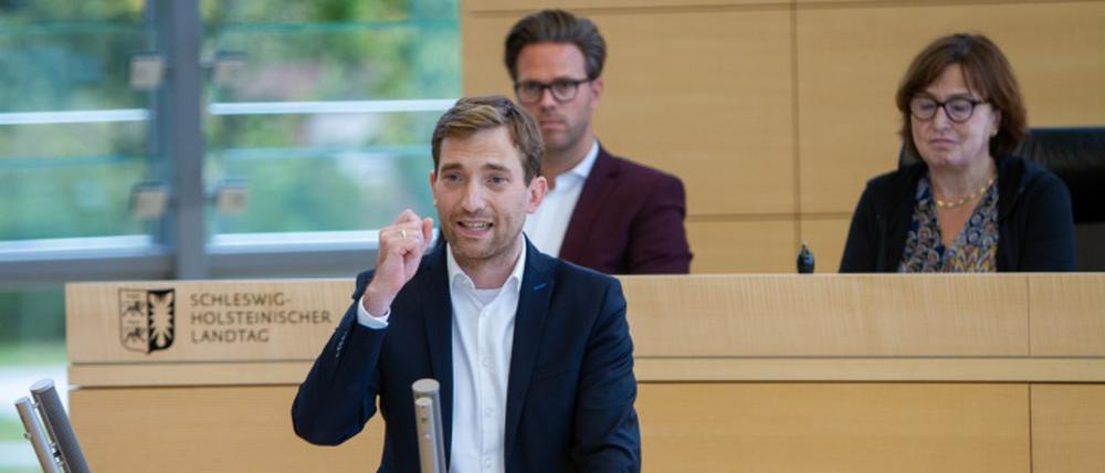 Lukas Kilian, Generalsekretär der CDU Schleswig-Holstein und Vertrauter von Ministerpräsident Daniel Günther, richtet kritische Worte an die Bundespartei.