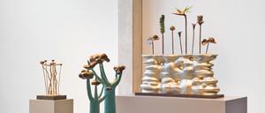 Blick in Anna Bogouchevskaias Ausstellung bei Noack.