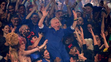 Der französische Mode-Designer Jean Paul Gaultier