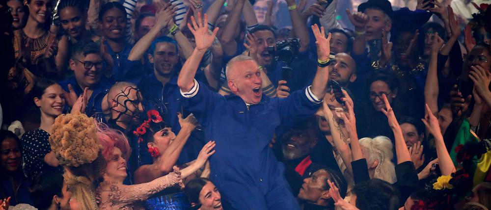 Der französische Mode-Designer Jean Paul Gaultier