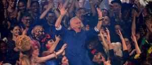 Der französische Mode-Designer Jean Paul Gaultier
