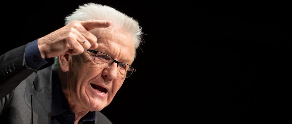 Da geht’s lang! Winfried Kretschmann strebt eine dritte Legislaturperiode als Ministerpräsident von Baden-Württemberg an.