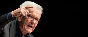 Da geht’s lang! Winfried Kretschmann strebt eine dritte Legislaturperiode als Ministerpräsident von Baden-Württemberg an.